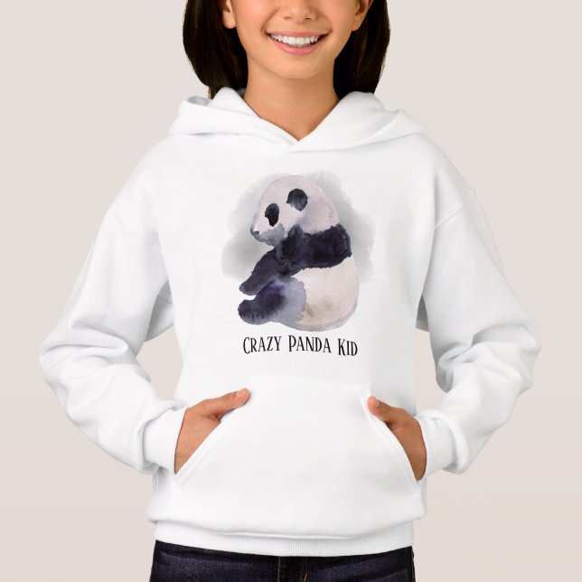 crazy panda kid add name (Front)