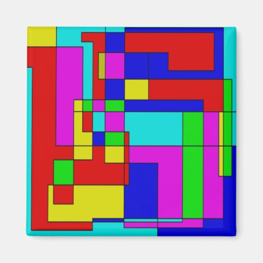 Image of Crazy Patterns Magnet