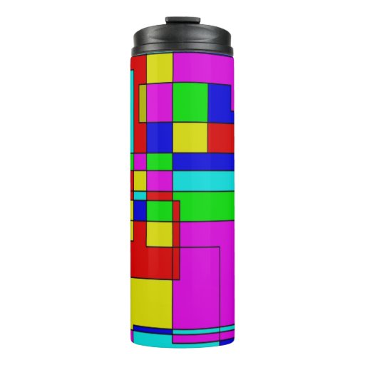 Image of Crazy Patterns Thermal Tumbler