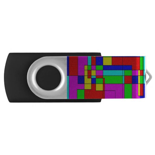Image of Crazy Patterns Usb Flash Drive