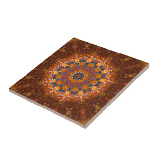 Crazy Pave Patio Mandala Tile