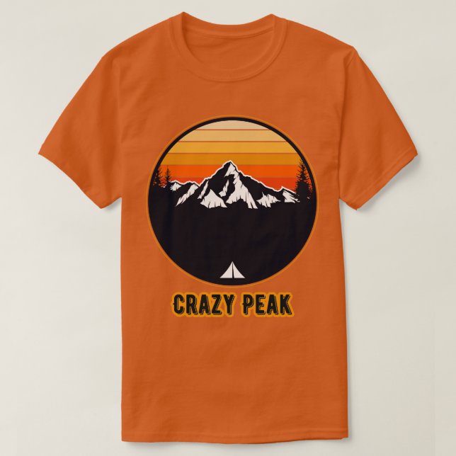 Crazy Peak T-Shirt (Design Front)