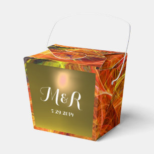 CRAZY PHOTON GEMSTONE red pink MONOGRAM Favour Box
