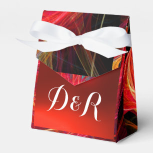 CRAZY PHOTON GEMSTONE RED RUBY MONOGRAM FAVOUR BOX