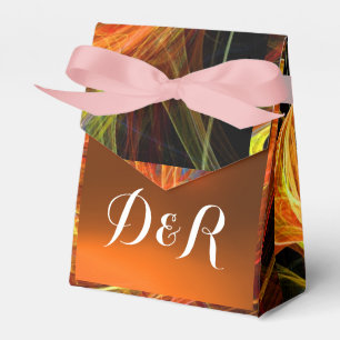 CRAZY PHOTON  GEMSTONE red yellow MONOGRAM Favour Box