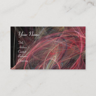 CRAZY PHOTON vibrant soft black purple white Business Card
