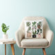 Crazy Plant Lady | Chic Watercolor Potted Plants Cushion (Chair)