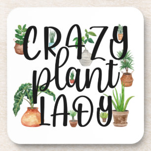 Crazy Plant Lady Coasters Set