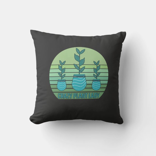 Crazy Plant Lady Cushion (Front)