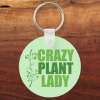 Crazy Plant Lady Cute Green Botanist