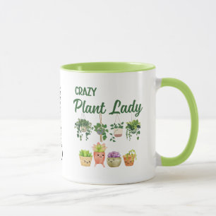 Crazy plant lady mug