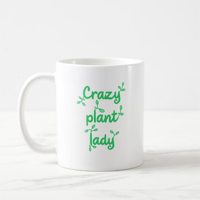 Crazy Plant Lady Mug (Left)