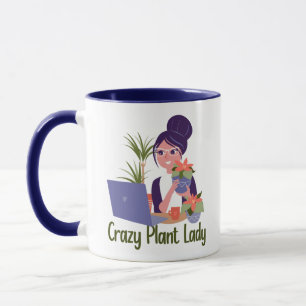 Crazy Plant Lady Mug