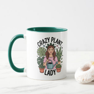 Crazy Plant Lady Mug