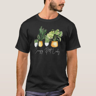 Crazy Plant Lady Plant Mum T-Shirt