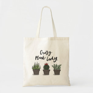 Crazy Plant Lady Tote Bag
