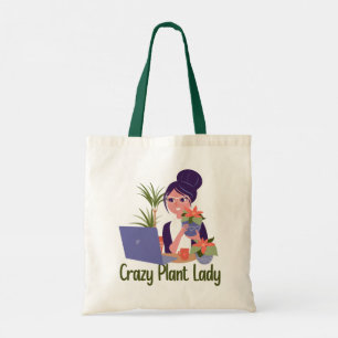 Crazy Plant Lady Tote Bag