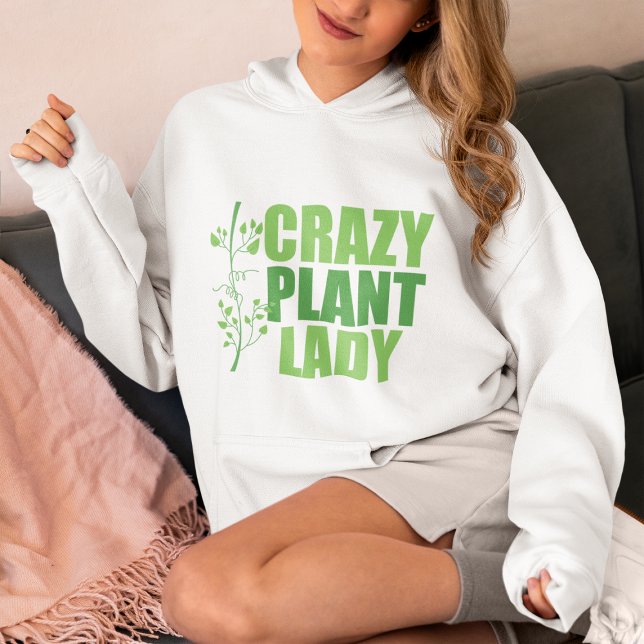 Crazy Plant Lady Women's Hoodie (Creator Uploaded)