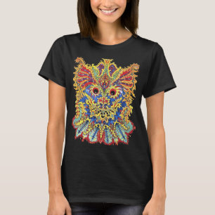 Crazy Psychedelic Cats Eyes Louis Wain T-Shirt