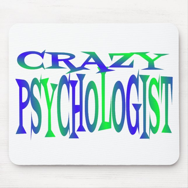 Crazy Psychologist Mouse Mat (Front)