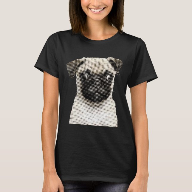 CRAZY PUG Classic T-Shirt 772 (Front)