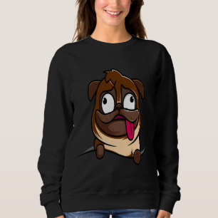 Crazy Pug Lady Classic T-Shirt 209 Sweatshirt