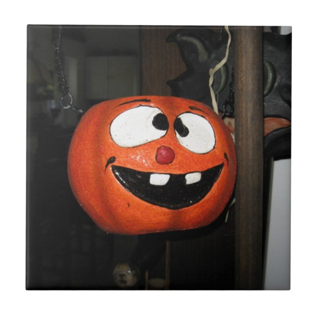 Crazy Pumpkin Tile (Front)