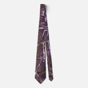 Crazy Purple Pop Tie