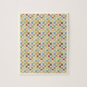 CRAZY QUILT 8x10 Puzzle / Cream