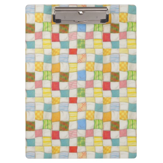 CRAZY QUILT Clipboard (Front)