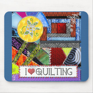 crazy quilt mouse mat