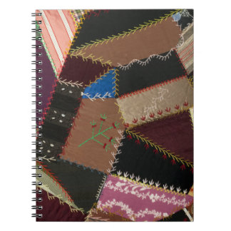 Crazy quilt upholstery, 1795-1815 notebook