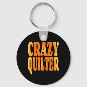 Crazy Quilter Key Ring
