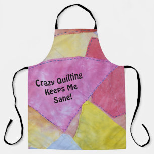 Crazy Quilting Apron