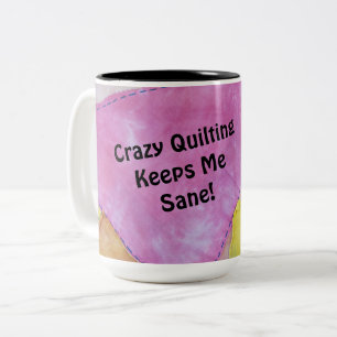 Crazy Quilting Mug