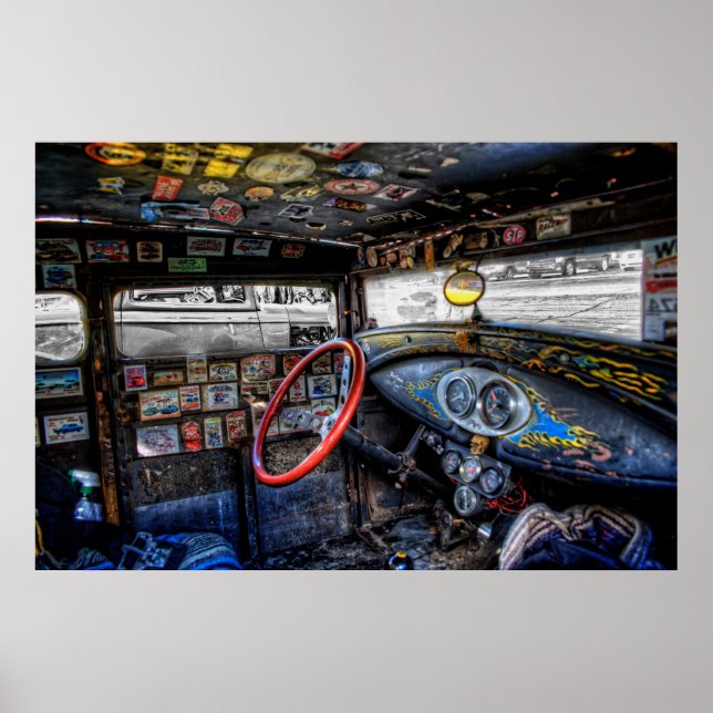 Crazy Rat Interior Poster (Front)