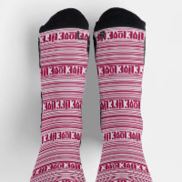 Crazy red socks: LIVE LOVE LIFE