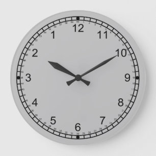 crazy reverse dial clock