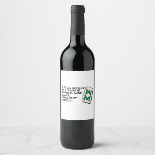 Crazy Rich Asians Mahjong scene quote Classic Wine Label