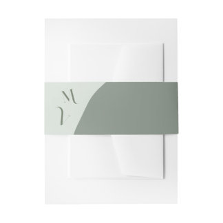 Crazy Right Now Invitation Belly Band