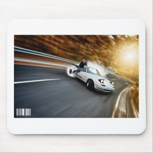 Crazy Roadster Drifter Mouse Mat