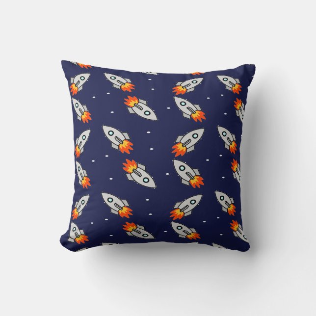 Crazy rockets cushion (Front)