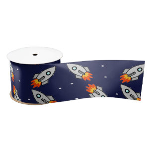 Crazy rockets satin ribbon