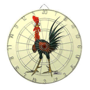 Crazy Rooster Dartboard