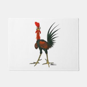 Crazy Rooster Doormat