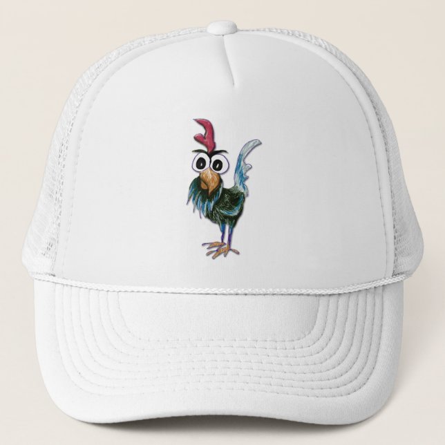 Crazy Rooster Hat (Front)