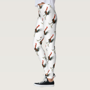 Crazy Rooster Leggings