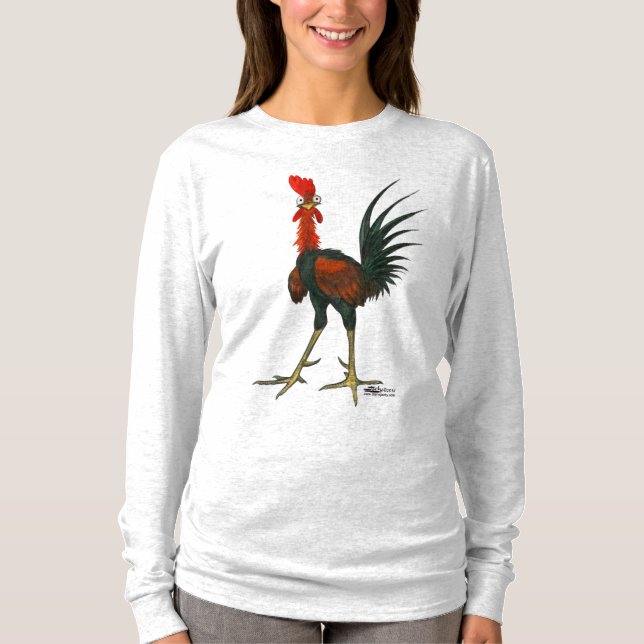 Crazy Rooster T-Shirt (Front)