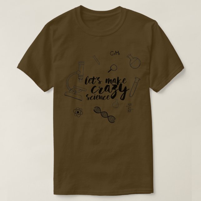 Crazy Science Orphan Black  T-Shirt (Design Front)