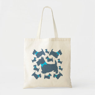 Crazy Scotties Galore Tote Bag